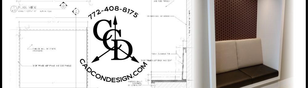 Millwork Shop Drawings By Cad-Con Design 772-408-8175